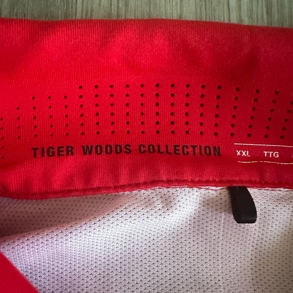 TIGER WOODS COLLECTION nike polo Sz XXL breathable golf ⛳️ - Picture 6 of 6